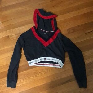 tommy hilfiger cropped sweater